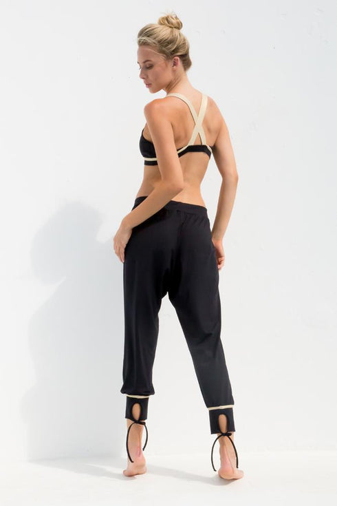Luli Fama Warrior Spirit Cross Back Sports Bra
